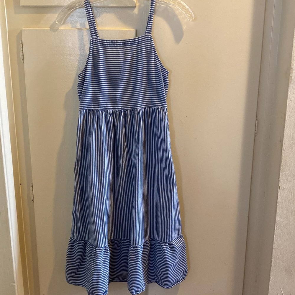 Old Navy Sleeveless Striped Fit & Flare Midi Dress for Girls